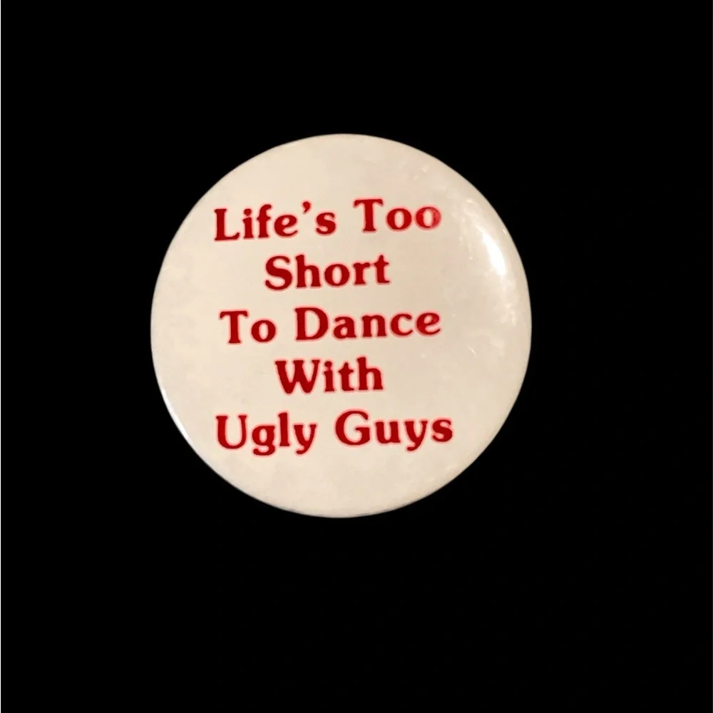 1980s Button Pin: 